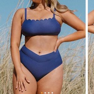 CUPSHE high waisted bikini